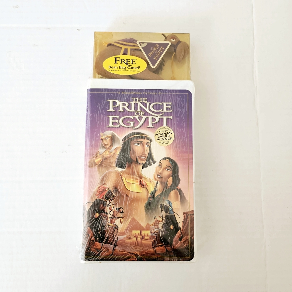 DreamWorks The Prince of Egypt movie VHS tape animated NWT
